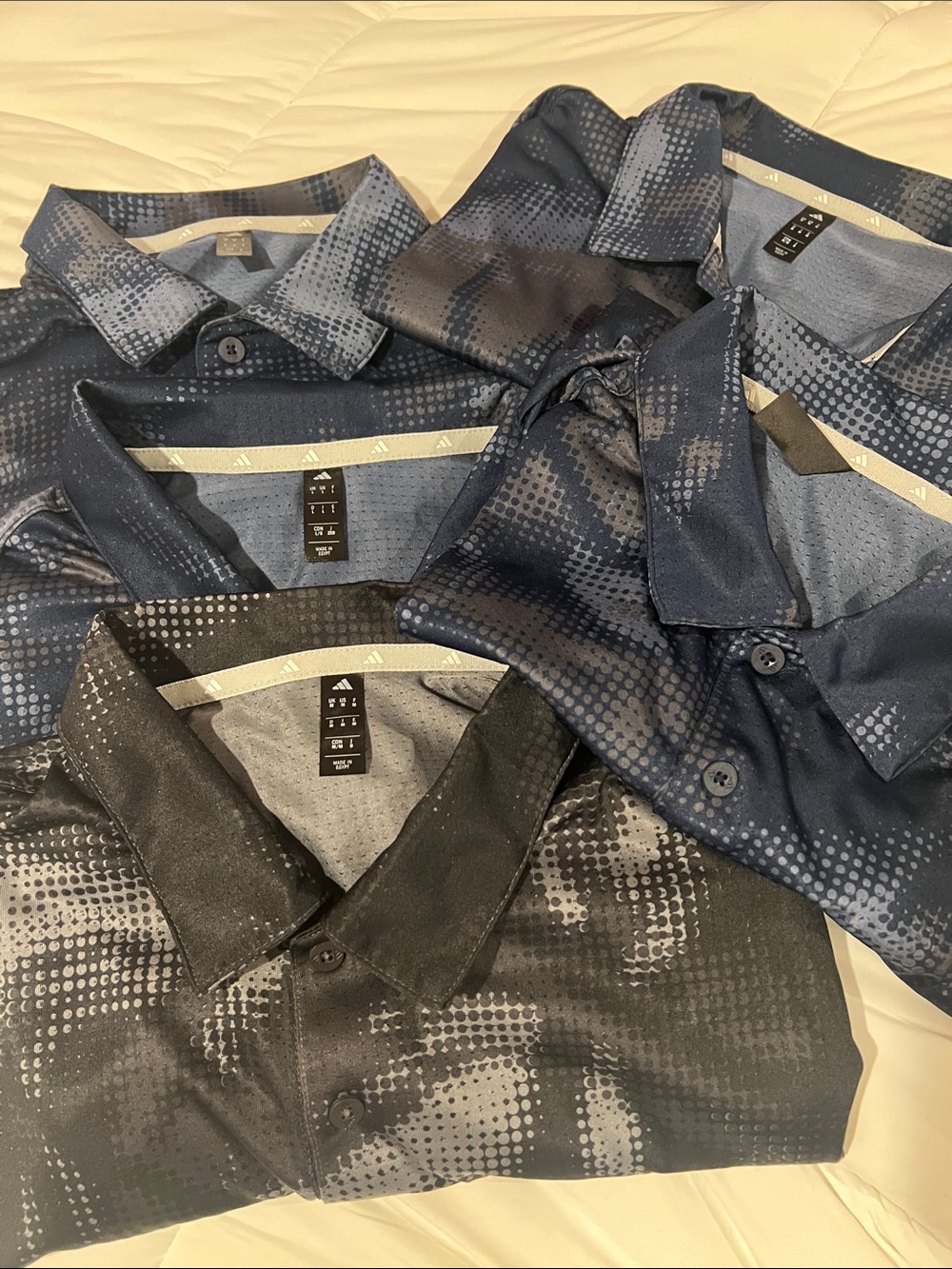 adidas men’s mesh AOP polo MSRP MSRP $65
